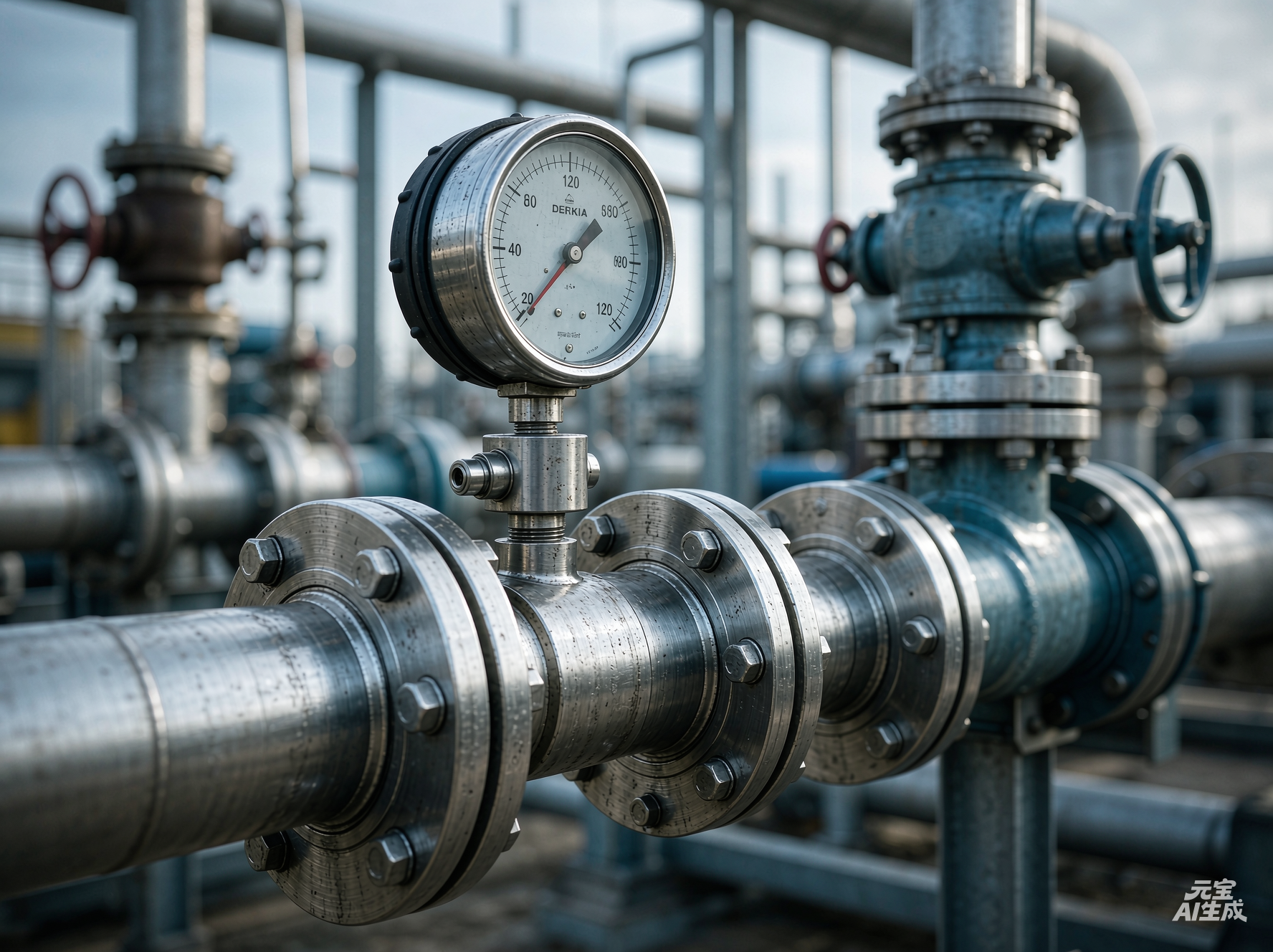 Oil & gas pressure gauges supplied by DERKIA